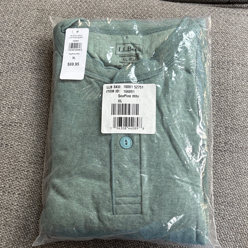 Sea Pine Henley Shirt - Picture 6 of 6